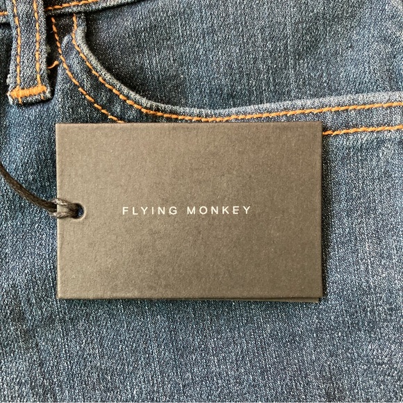 Flying Monkey Skinny Blue Jeans | Style # L7317M & Cut #759A | NWT - Picture 7 of 10